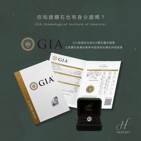 GIA（Gemological Institute of America）認證