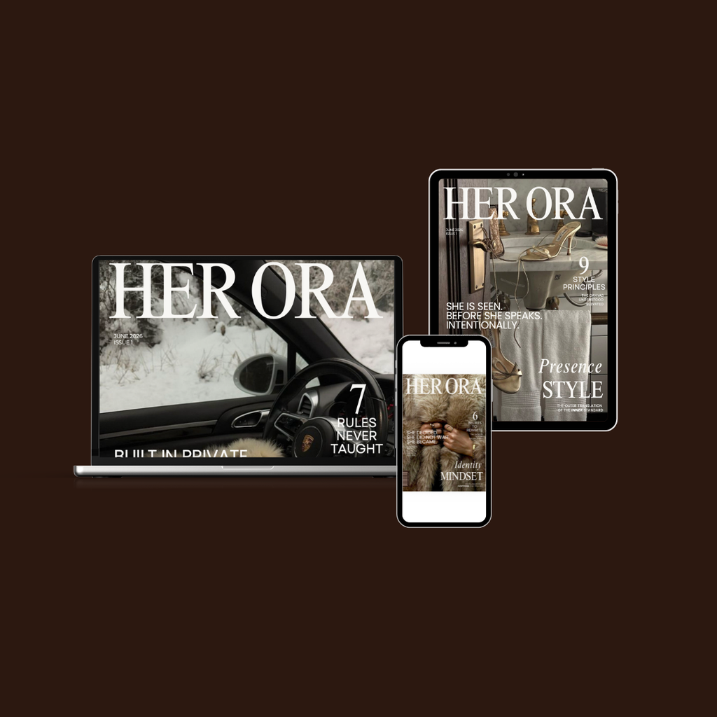 The Ora Edit — Mindset, Presence & Etiquette System
