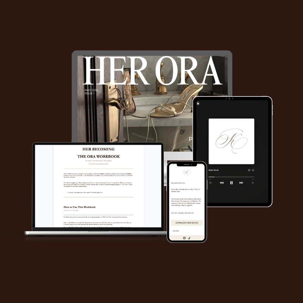 The Ora Edit — Mindset, Presence & Etiquette Course