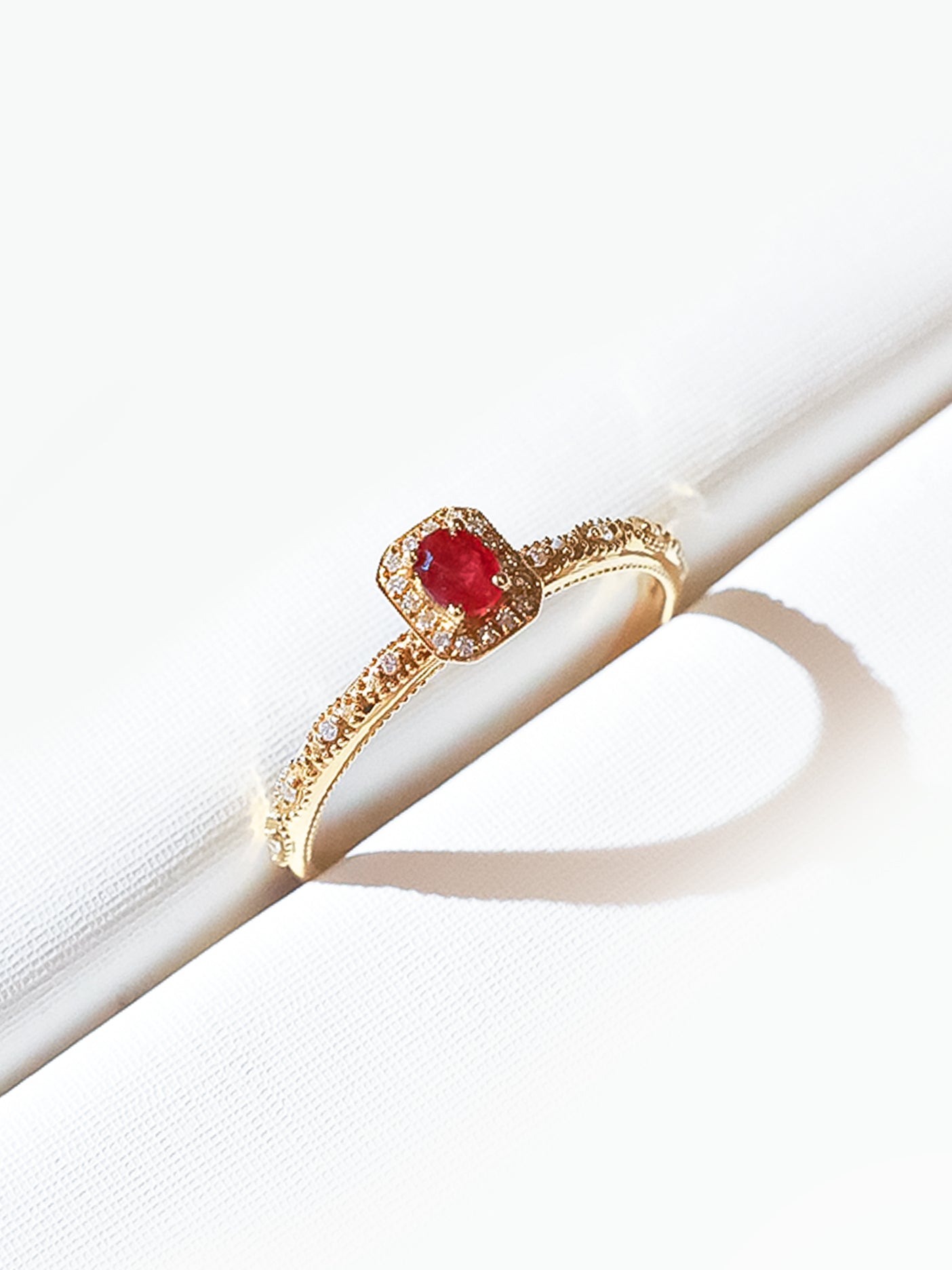 NATURAL RUBY RING