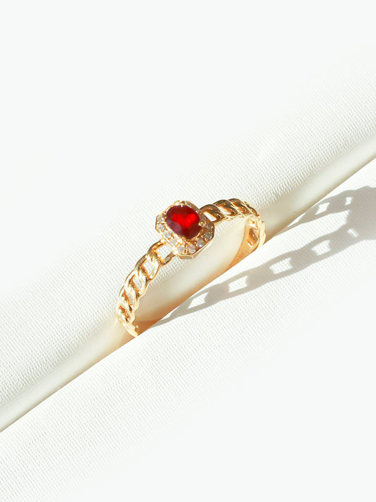 NATURAL RUBY RING