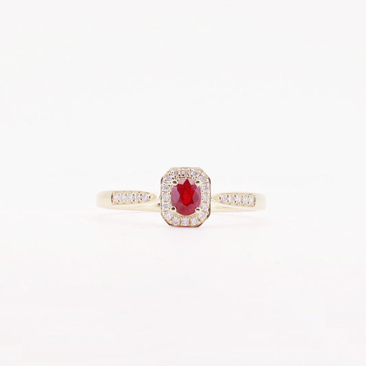 NATURAL RUBY RING